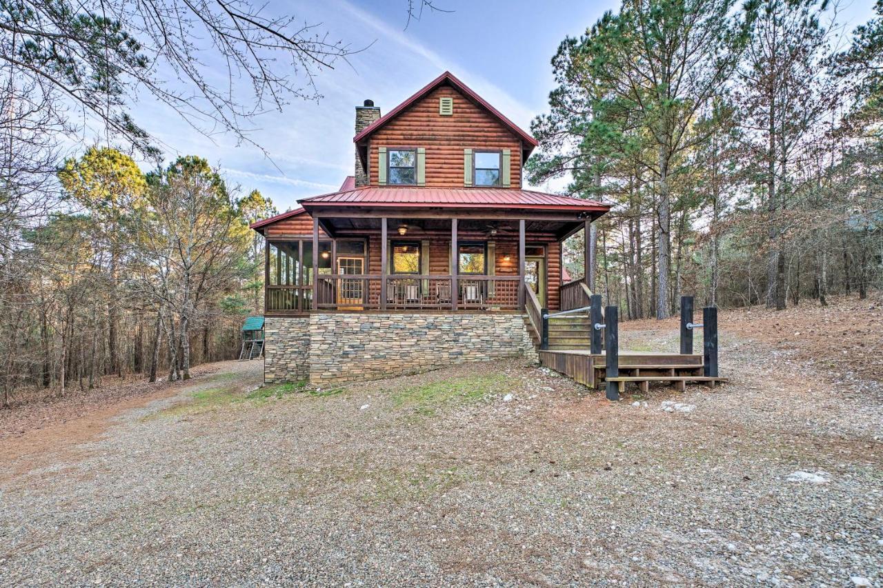 Broken Bow Cabin With Deck, Hot Tub And Fire Pit! 외부 사진